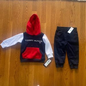 NWT Tommy Hilfiger Baby/Toddler Boys Two-Piece Sweat Set